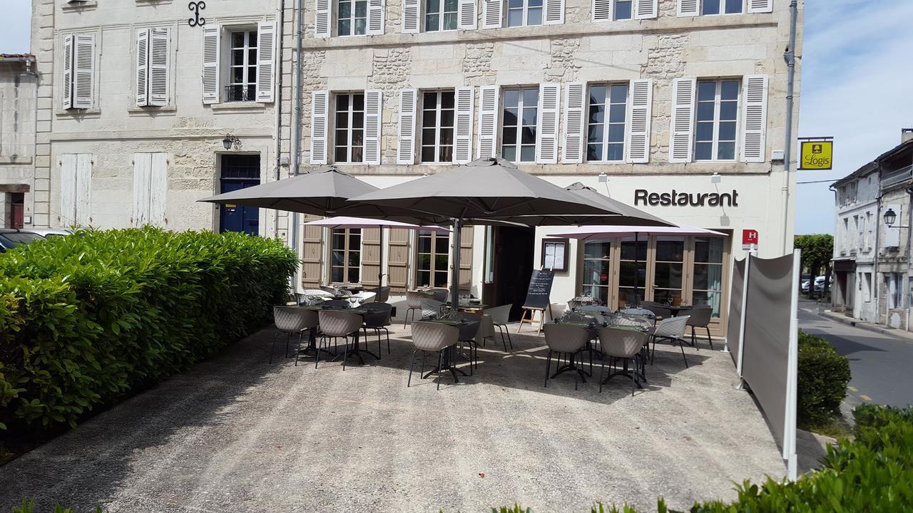 Hotel Saveurs De L'Abbaye Saintes Exterior foto